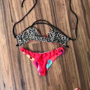 Reversible savage swim bathing suit